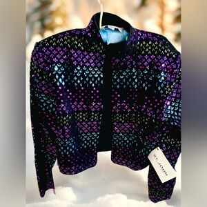 Host pick!! 🥳ST. JOHN NWT SEQUIN JACKET 😍💎🥳
